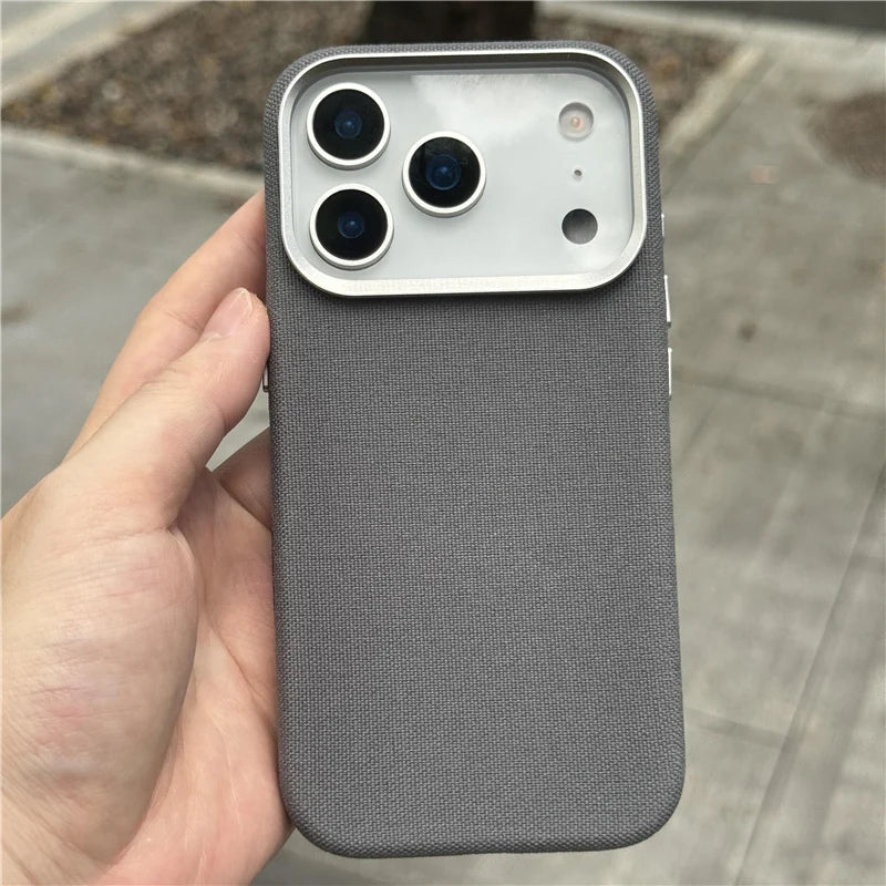 Original Tech Woven Nylon Fabric MagSafe Case for iPhone 17 Pro/17 Pro Max with Active Touch Camera Button