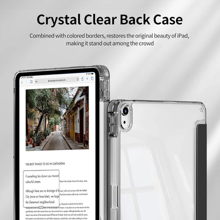 ClearFold Y Flip Case for iPad Transparent Smart Cover for iPad 10.2 Air Pro Mini Series
