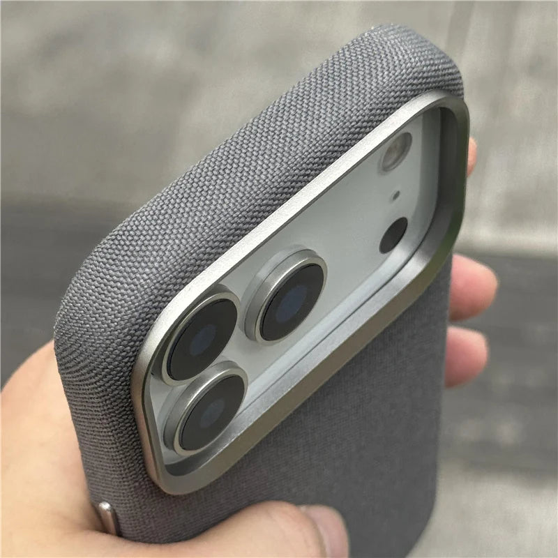 Original Tech Woven Nylon Fabric MagSafe Case for iPhone 17 Pro/17 Pro Max with Active Touch Camera Button