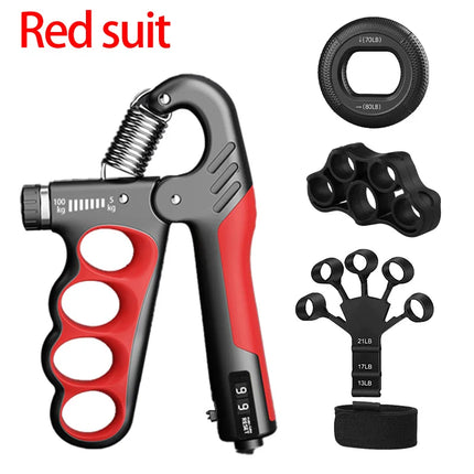 PowerGrip Adjustable Hand Strength Trainer 5–60kg Resistance