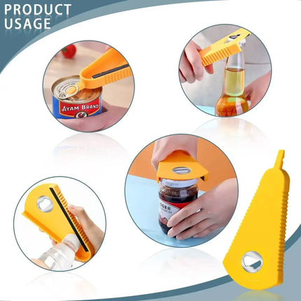 OpenEase Multifunction Can, Bottle & Jar Opener Tool