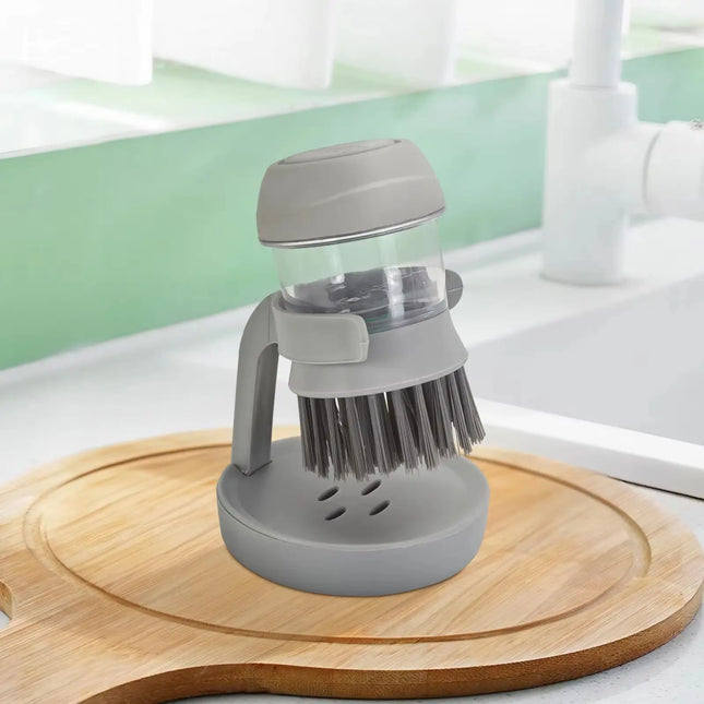 ScrubMate Pot & Dish Brush with Soap Dispenser