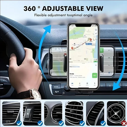 DriveGrip Car Air Vent Phone Holder for 4.7–6.7 Inch Smartphones