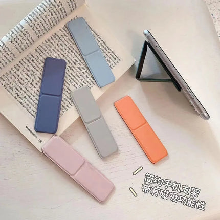 Folding Desktop Phone Ring Stand Adhesive Lazy Holder