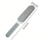 FurSweep Dual Action Pet Hair Remover Electrostatic Lint Brush for Fabric Sofa Carpet Clothes