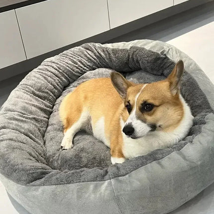 Soft Warm Dog Bed Pet Sofa Cushion Cat House Basket Bed for Medium Large Dogs