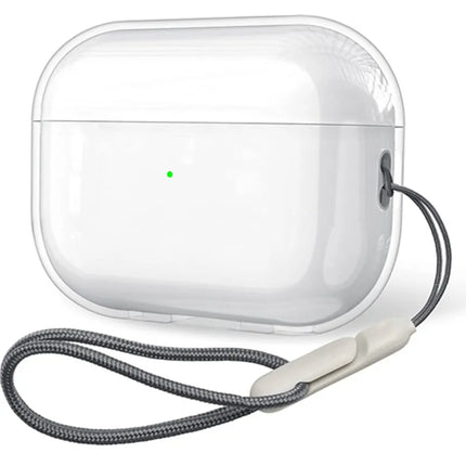 AirPods TPU Clear Case Anti Yellow Strap Cover AirPods Pro 2 3 1/2/3/4 Gen Transparent