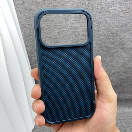 StealthCarbon MagSafe Armor Case for iPhone 17 16 15 Pro Max Frost Shield Cover