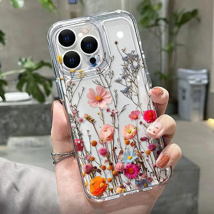 FloraBloom Clear Case for Samsung Galaxy S26/S25 Ultra/S24 FE/A56/A55 Shockproof Cover