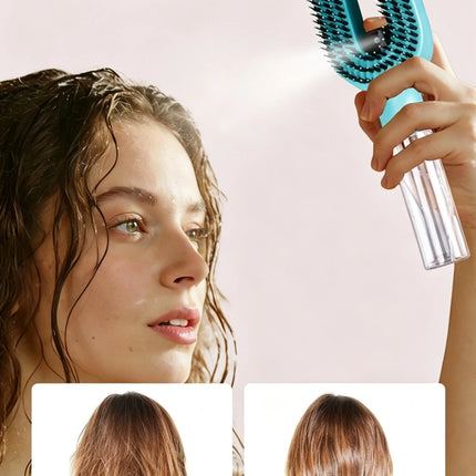 HydraComb 2-in-1 Spray Massage Hair Comb with Scalp Massager