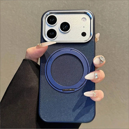LoomStand Fabric MagSafe Case for iPhone 17/16/15/14/13 Pro Max 360° Kickstand Wireless Cover