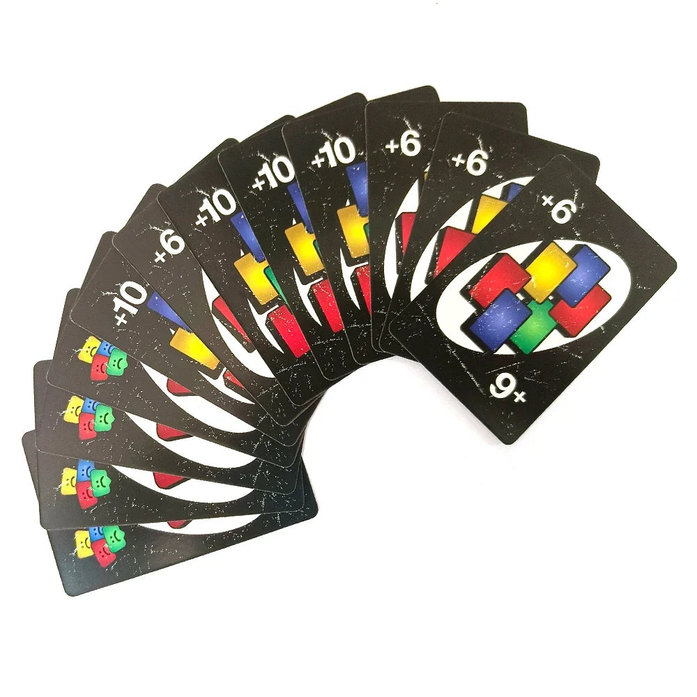 Uno No Mercy Game: Family Party Entertainment with Uno Cards, Table Game for Children's Birthday and Christmas