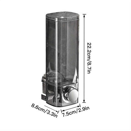 Wall Mounted Soap Dispenser No-Drill Bathroom & Kitchen Organizer