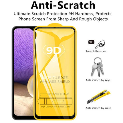 CrystalShield 9D Full Cover Tempered Glass for iPhone 17/16/15/14/13/12/11 Pro Max Screen Protector