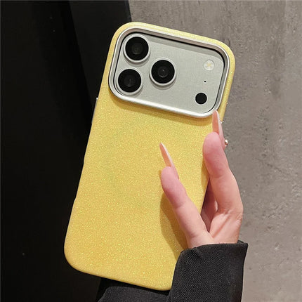 Bling PU Leather MagSafe Case for iPhone 17 Pro Max / 17 Pro / 16 Pro Metal Lens Cover