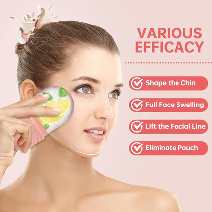 Ice Facial Roller for Face Massage, Skin Care & Puffiness Relief