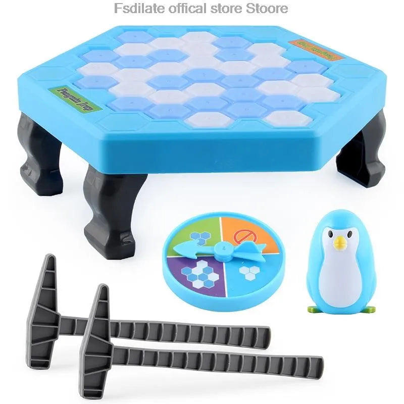 Penguin Breaking Ice Table Game: Parent-Child Interactive Puzzle Toy, Ideal for Parties, Family Gatherings, and Birthday Gifts