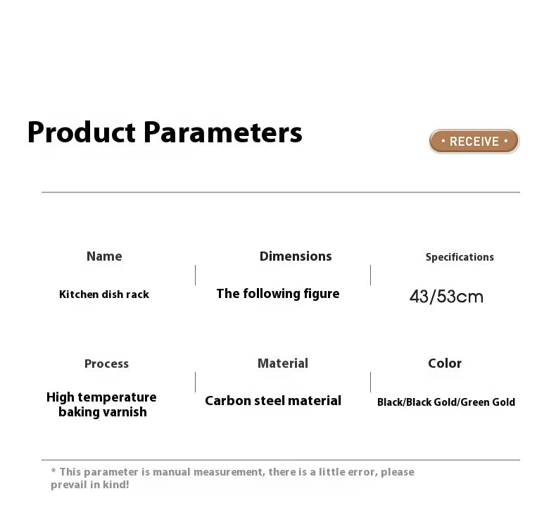 Kitchen storage rack, bowl and dish storage rack, drain rack, household multifunctional bowl and chopstick rack storage box