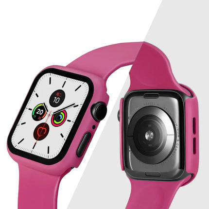 WatchGuard Glass Case for Apple Watch Ultra 2/Series 9/8/7/6/SE 41mm–49mm Screen Protector Cover