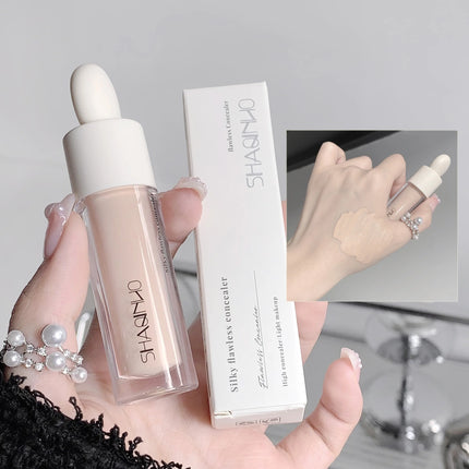 Velora Beauty Flawless Liquid Concealer Full Coverage Dark Circles Blemishes Long Lasting Smooth Finish