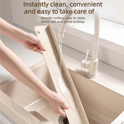 50cm Silicone Sink Splash Guard with Suction Cups