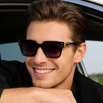 Retro Y2K Unisex Sunglasses with UV Protection