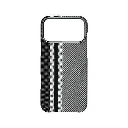 GeoCarbon MagSafe Case for iPhone 14/15/16/17 Pro Max Air Alloy Camera Armor Cover