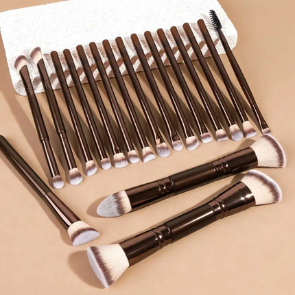 ProBlend Travel Makeup Brush Set – 6/10/18 Piece Dual-Ended Brushes