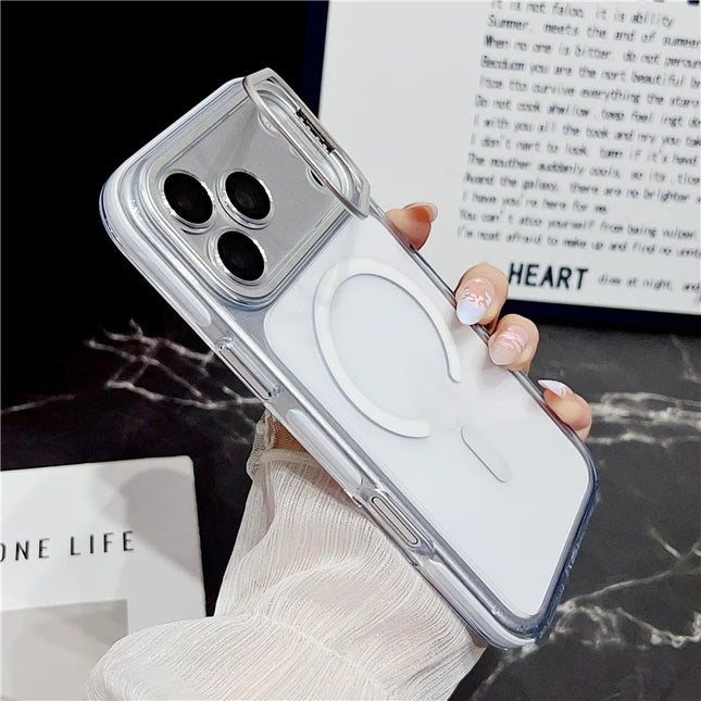 Camera Lens Guard MagSafe Case for iPhone 17 Pro / Pro Max Crystal Clear Cover