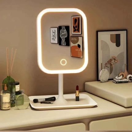 LED Vanity Makeup Mirror with 3 Color Lighting Touch Control