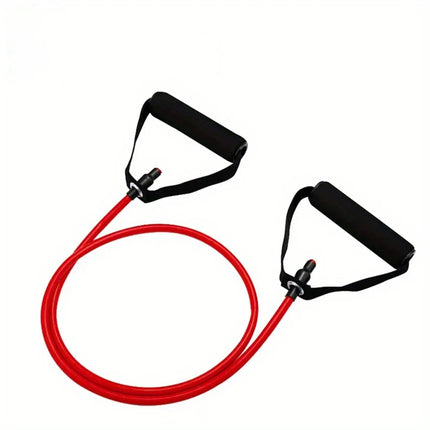 FlexBand 4 Level Resistance Training Bands with Handles for Home Fitness Yoga Pilates