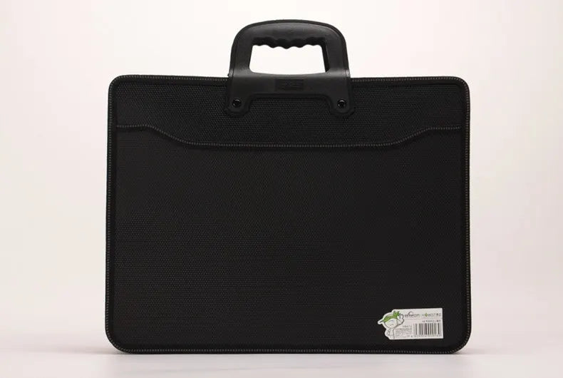 Large-capacity A4 Portable Document Bag Office Document Information Bags Pockmarked Dotted Briefcase Business Bag Promotional