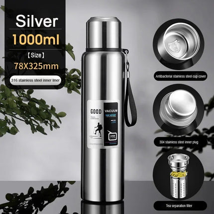 Stainless Steel Insulated Thermos Tumbler Large Capacity Travel Mug