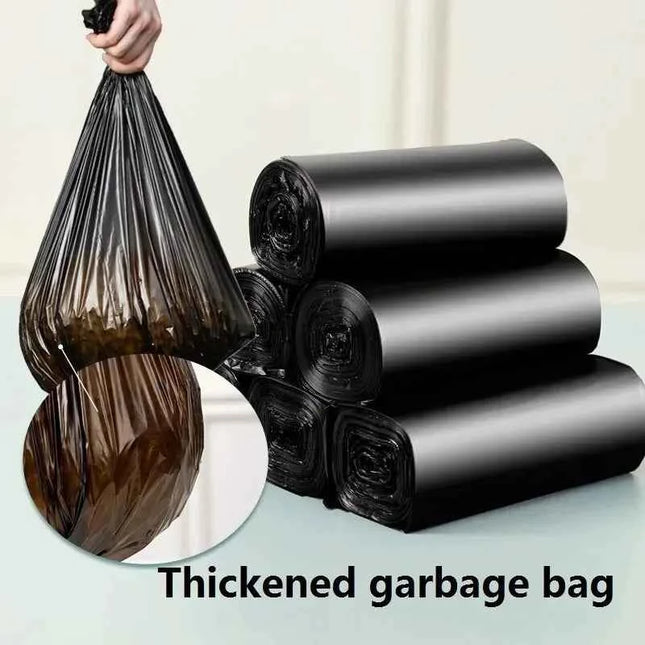 Thick Small Bin Liners Disposable Trash Bags for Home & Kitchen