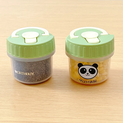 FreshNest Mini Round Food Storage Container with Lid