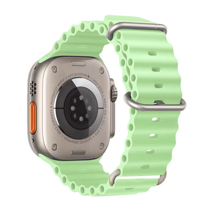 OceanFlex Silicone Sport Band for Apple Watch Ultra 2/Ultra/Series 10/9/8/7/6/SE 38mm–49mm