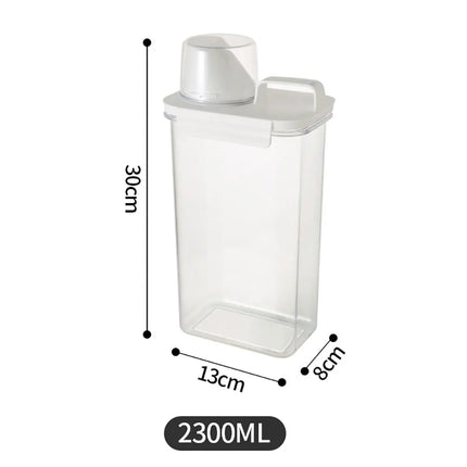 CleanStore 1100–2300ml Laundry Detergent Storage Container