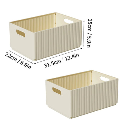 FoldFresh Refrigerator Storage Box with Handle