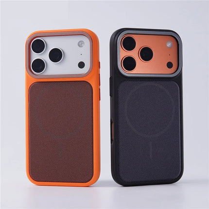 TechWeave MagSafe Woven Canvas Case for iPhone 15–16-17 Series