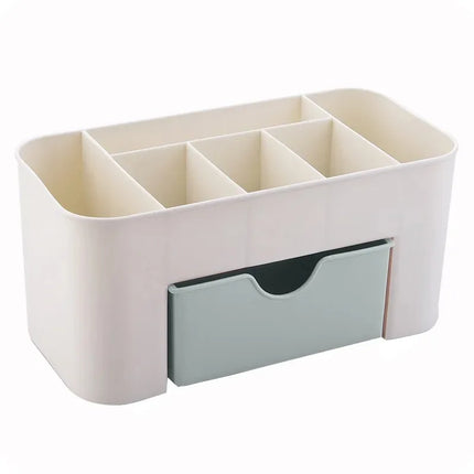 Nail Art Organizer Box for Cotton Pads, Swabs & Beauty Tools