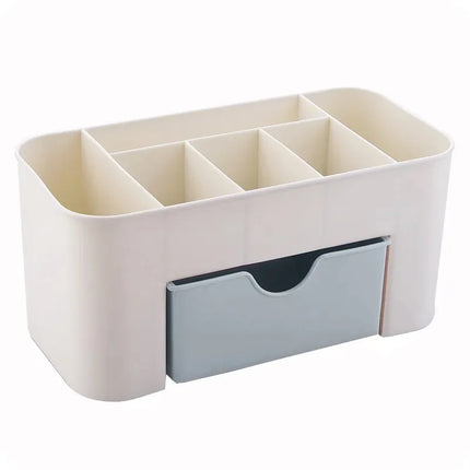 Nail Art Organizer Box for Cotton Pads, Swabs & Beauty Tools
