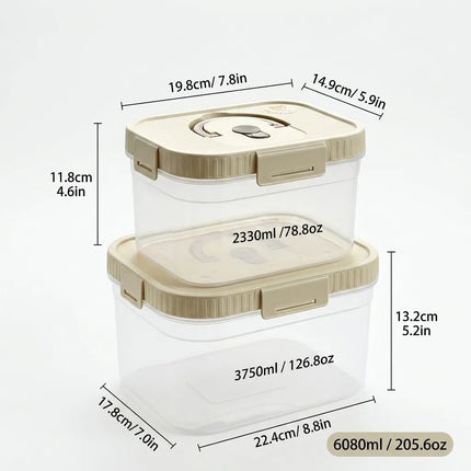 FreshNest Large Food Storage Box with Handle