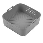 22.5cm Silicone Air Fryer Liners Reusable Non-Stick Basket for Ninja AF181 AF180 AF141 AF140 Compatible with 5-8QT Air Fryers
