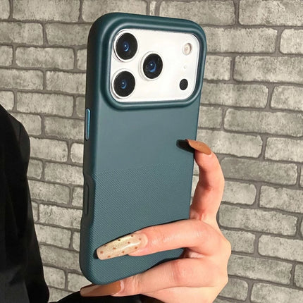 Dot Matrix MagSafe Case for iPhone Color Block Anti-Slip Shockproof Cover