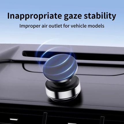 GripFold Magnetic Suction Phone Holder Double Sided Foldable Vacuum Mount Stand