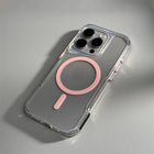 Crystal Clear MagSafe Case for iPhone 17/16/15/14/13/12 Pro Max Anti-Fall PC Cover