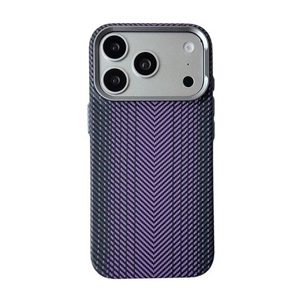 StealthForge Carbon Armor Case for iPhone 17/16/15 Pro Max Ultra-Thin Alloy Lens Cover