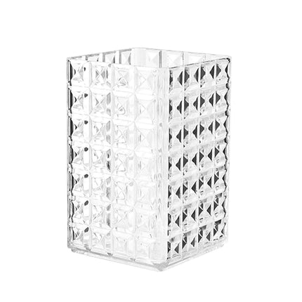 WORTHBUY Clear Makeup Brush Holder & Cosmetic Organiser