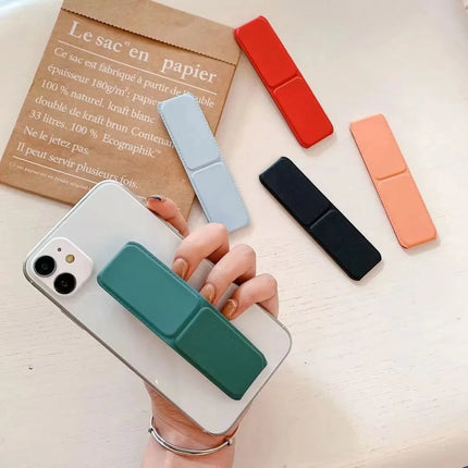 Folding Desktop Phone Ring Stand Adhesive Lazy Holder