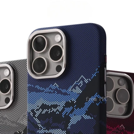 VistaRelief MagSafe Case for iPhone 16/15/14 Pro Max Alloy Lens Shield Hard PC Wireless Cover
